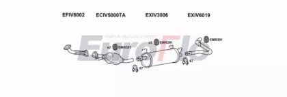 Система выпуска ОГ EuroFlo IVDAI23D 7007C